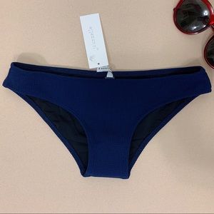 Solid & Striped Elle Bikini Bottom, Navy Blue